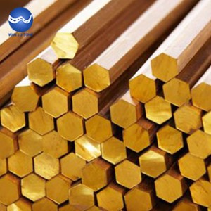 Brass hexagonal rod