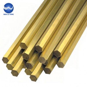 Brass hexagonal rod