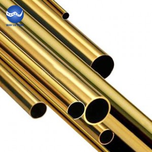 Seamless brass tube