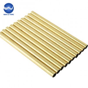 Seamless brass tube